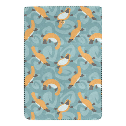 Platypus Pattern Print Design A01 Women's Trifold Wallet