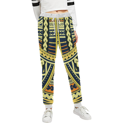 Polynesian Tattoo Print Unisex Sweatpants
