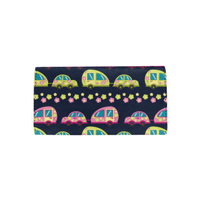 Camper Cute Camping Design No 3 Print Women's Trifold Wallet