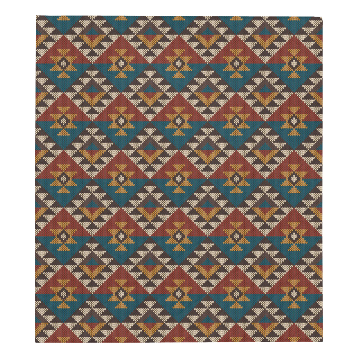 Knit Aztec Tribal Premium Quilt