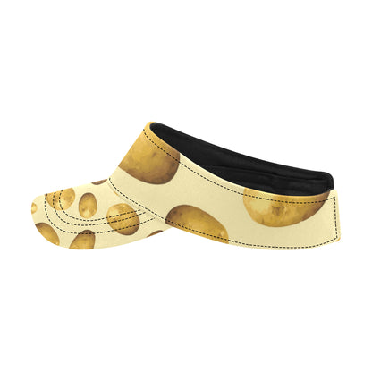Potato Pattern Print Design A01 Unisex Sun Visor