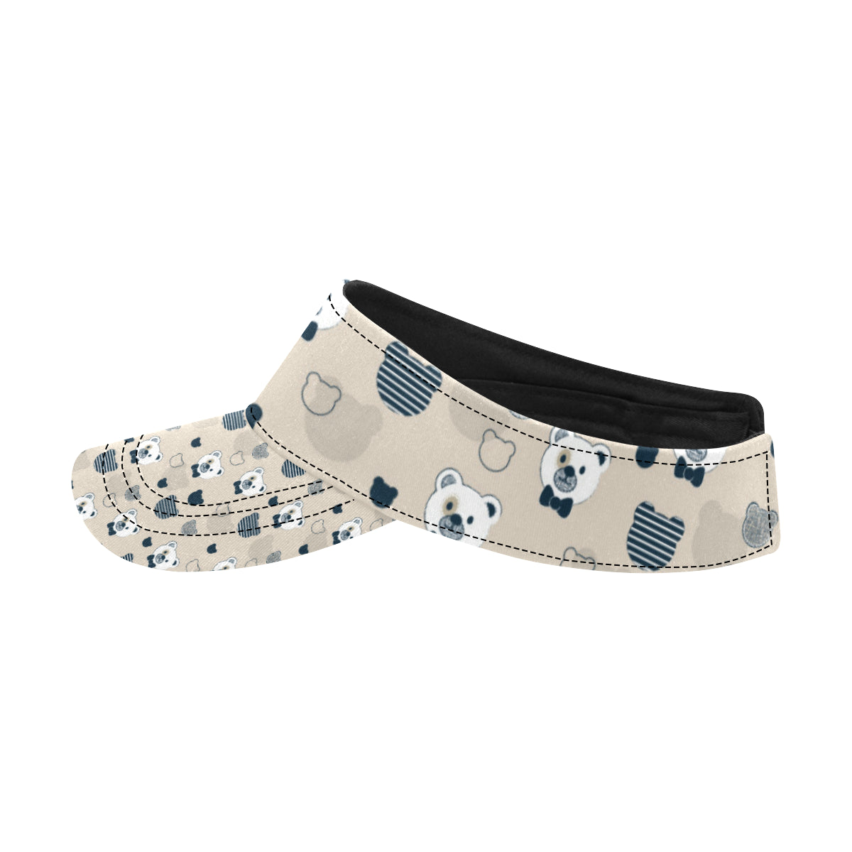 Bear Pattern Print Design 05 Unisex Sun Visor