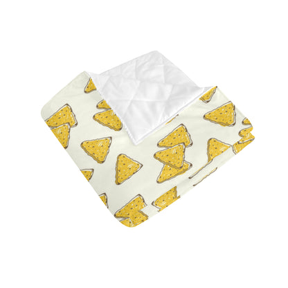 Nachos Pattern Print Design A01 Premium Quilt