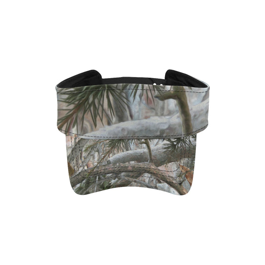 Camo Realistic Tree Forest Pattern Unisex Sun Visor