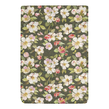 Apple blossom Pattern Print Design AB01 Women's Trifold Wallet