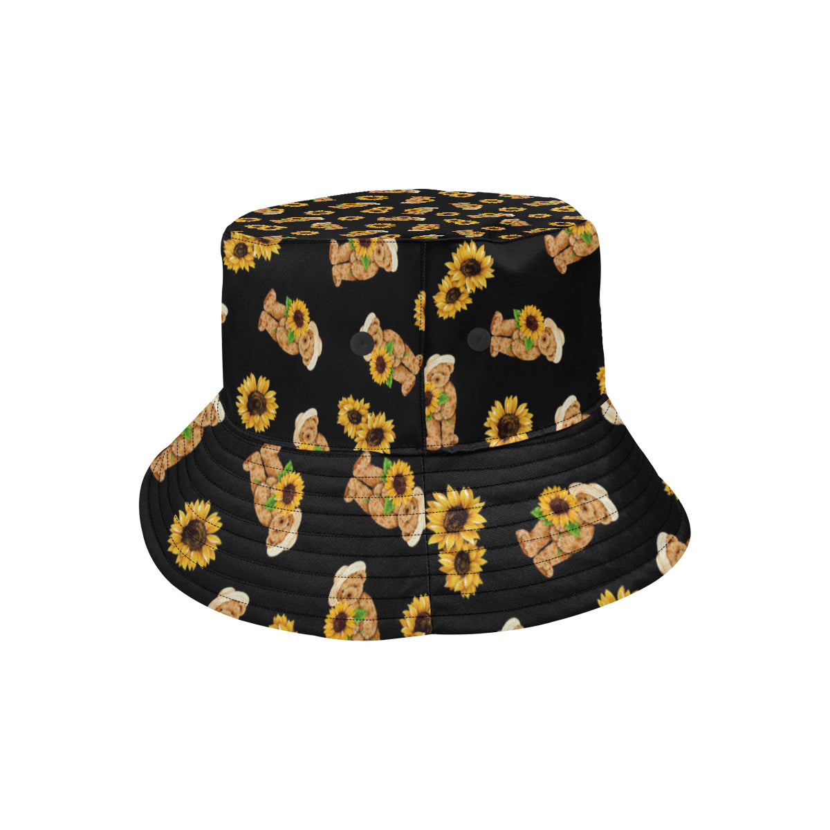 Sunflower Pattern Print Design SF016 Unisex Bucket Hat