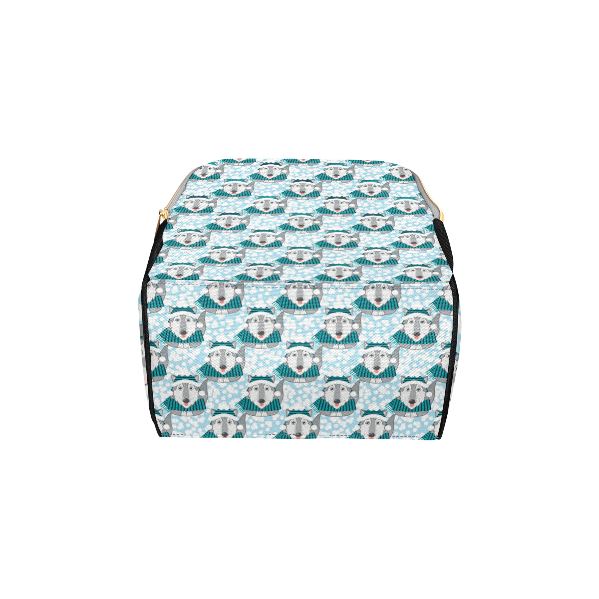 Alaskan Malamute Pattern Print Design 01 Diaper Bag Backpack