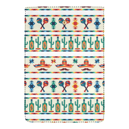 Maracas Mexican Pattern Print Design 01 Women's Trifold Wallet