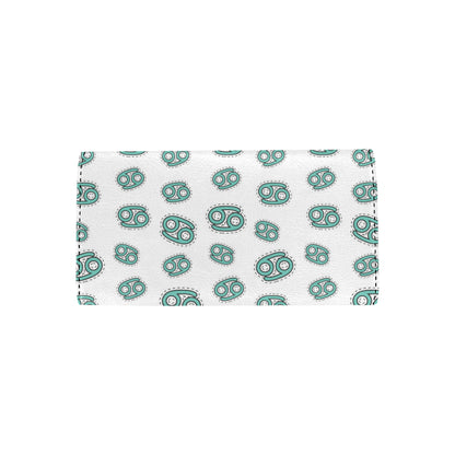 Cancer Zodiac Pattern Print Design 04 Women's Trifold Wallet