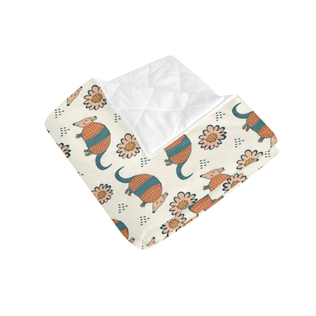Armadillo Pattern Print Design 02 Premium Quilt