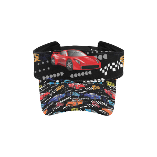 Racing Pattern Print Design A05 Unisex Sun Visor