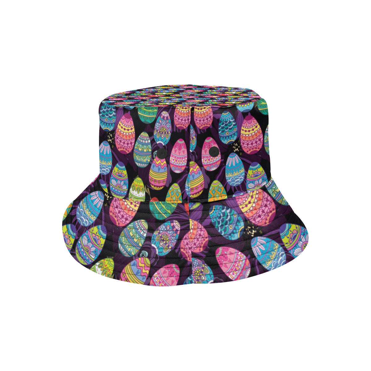 Easter Eggs Pattern Print Design RB08 Unisex Bucket Hat