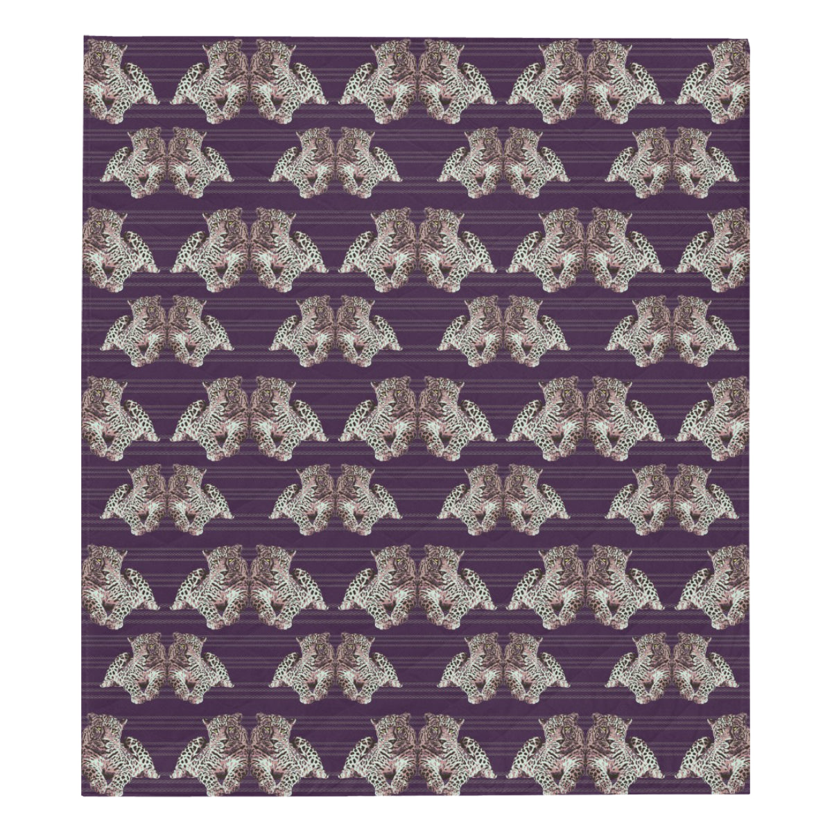 Leopard Pattern Print Design 01 Premium Quilt