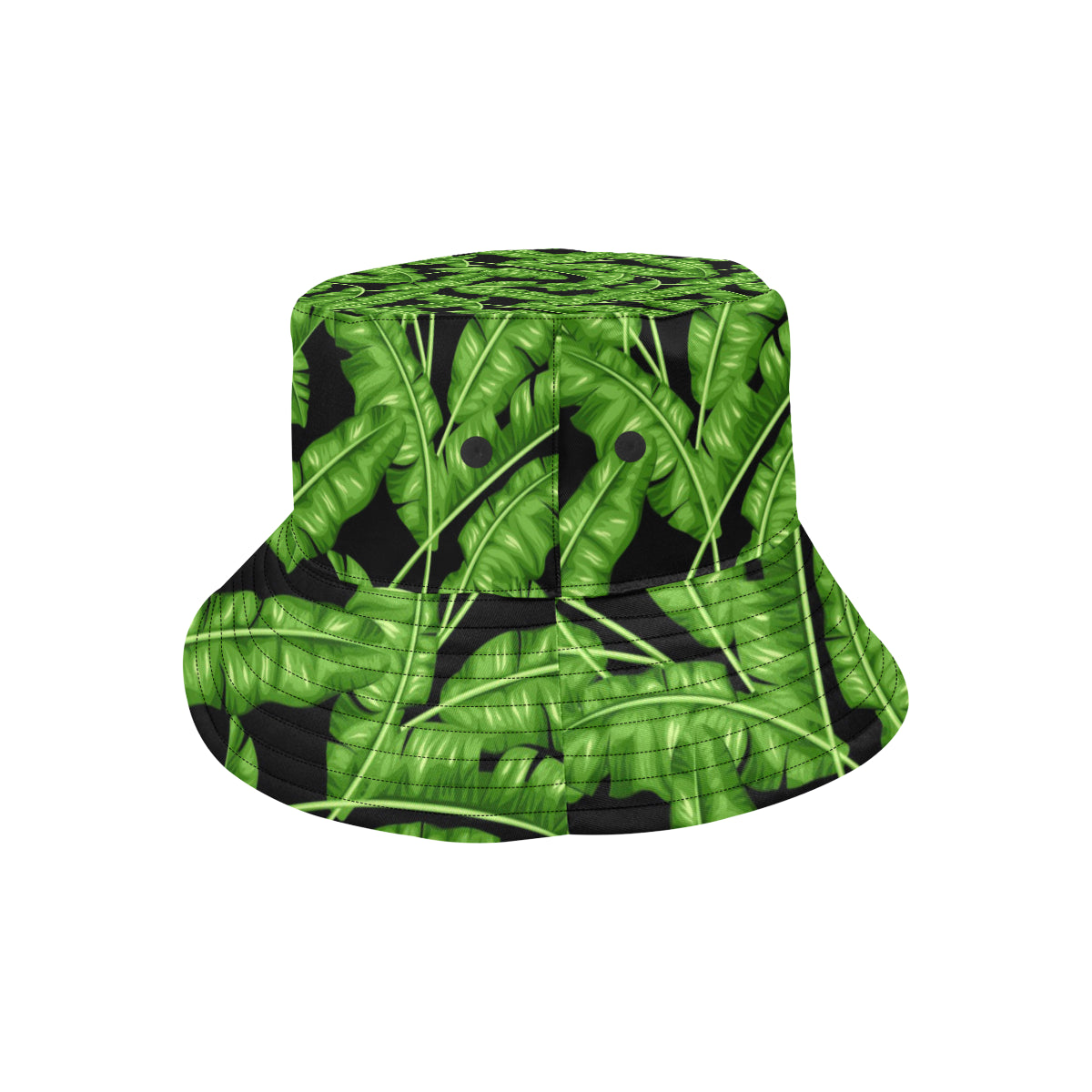 Banana Leaf Pattern Print Design BL01 Unisex Bucket Hat