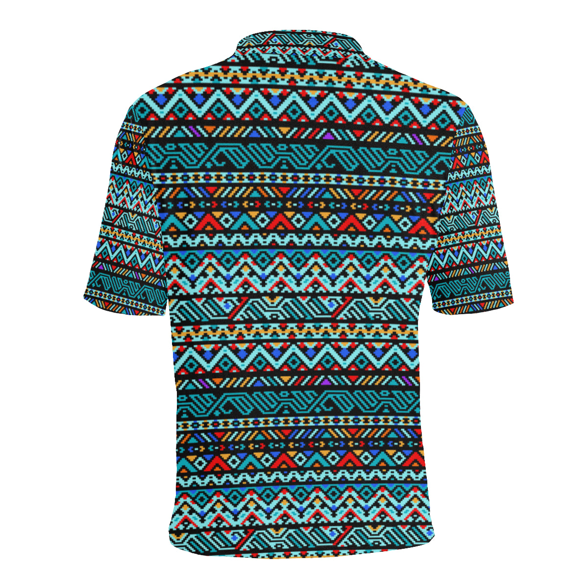 Southwestern Style Men Polo Shirt