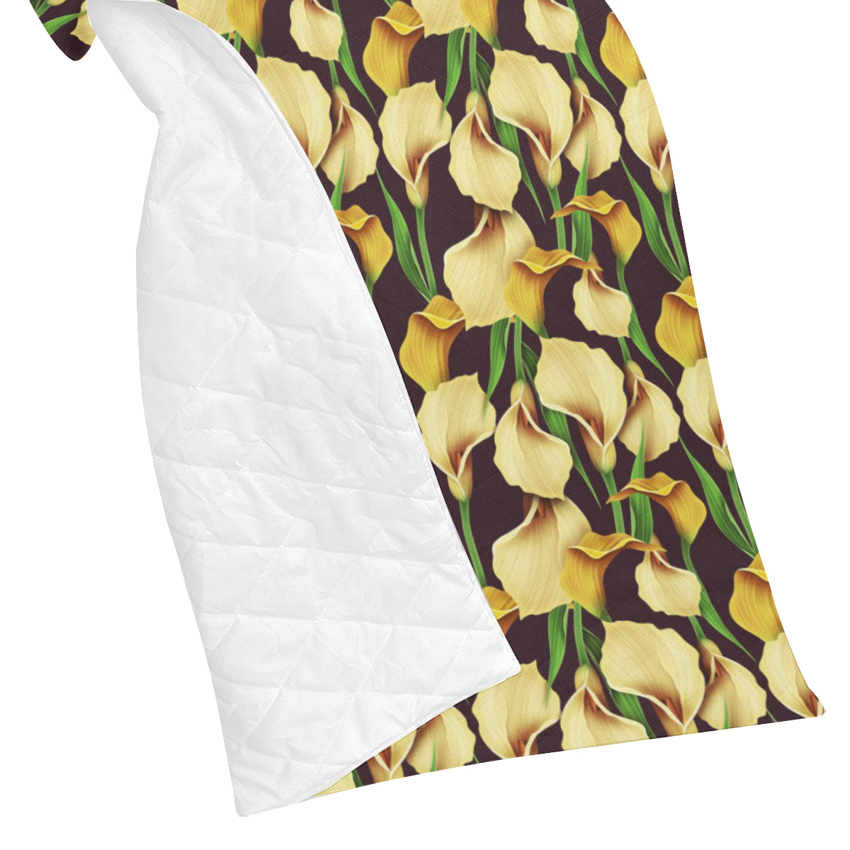 Lily Pattern Print Design LY013 Premium Quilt