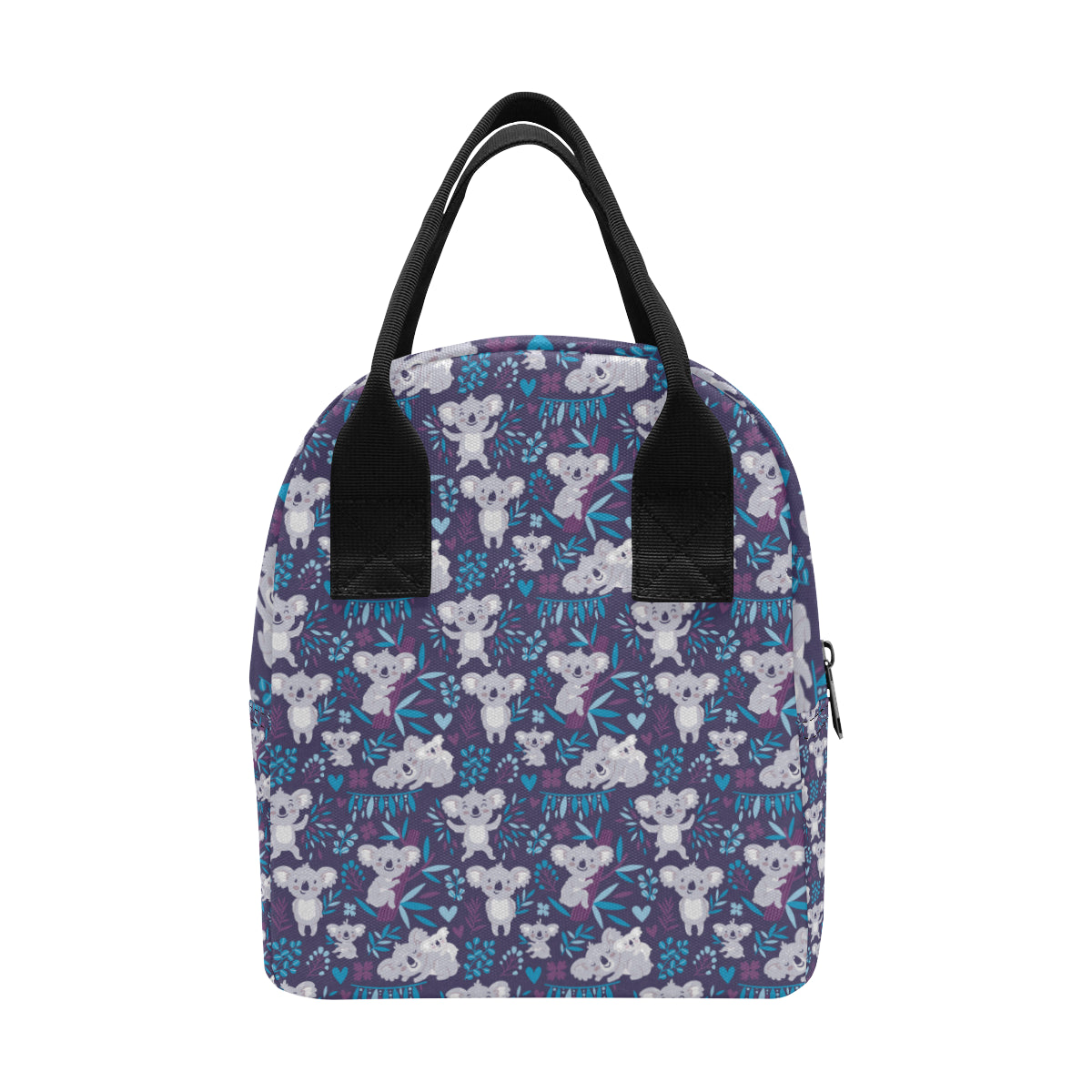 Koala Cute Themed Design Print Insulated Lunch Bag