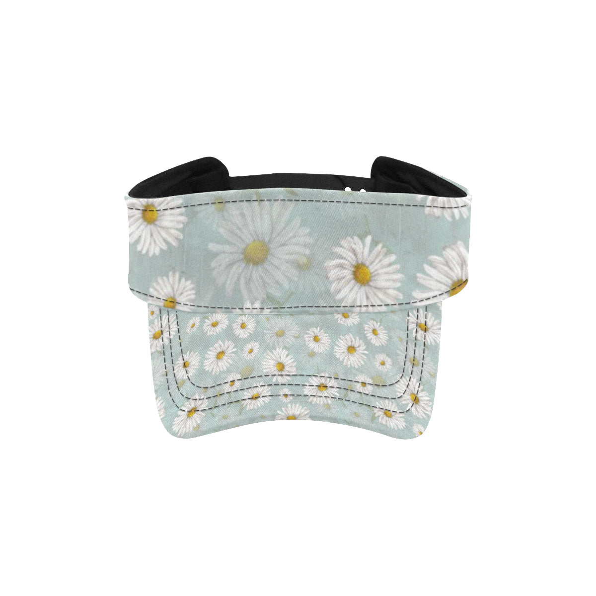 Daisy Pattern Print Design DS012 Unisex Sun Visor