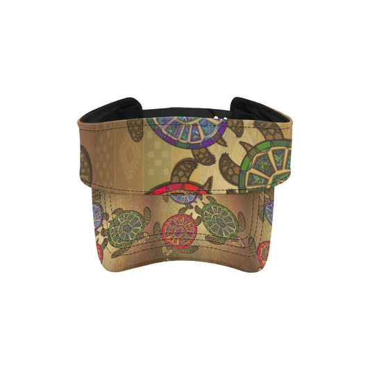 Sea Turtle Tribal Colorful Unisex Sun Visor