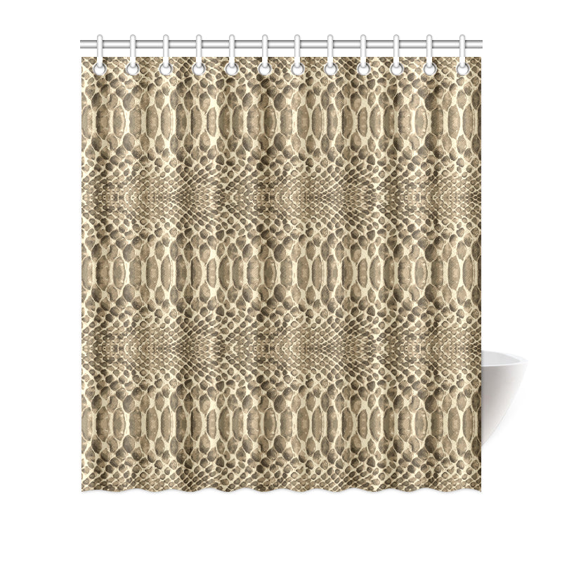 Python Pattern Print Design A02 Shower Curtain