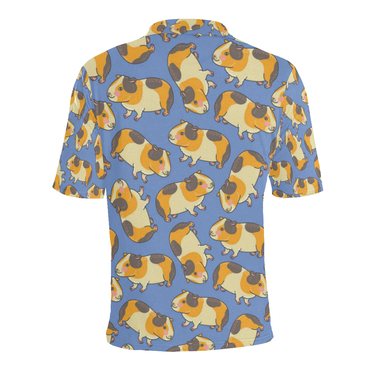 Guinea Pig Pattern Print Design 01 Men Polo Shirt