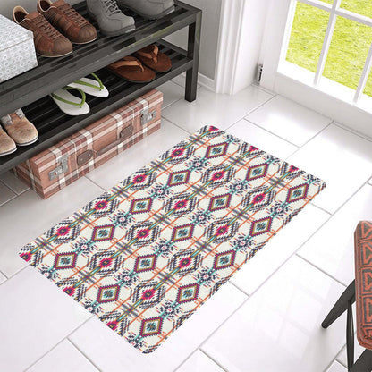 Indian Navajo Art Themed Design Print Rubber Doormat