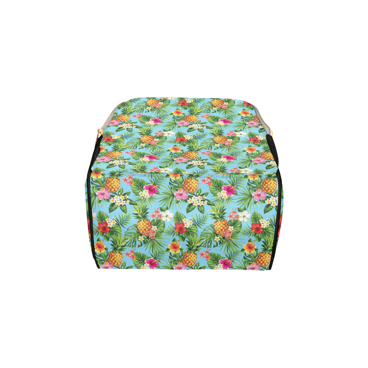 Pineapple Hawaiian flower Tropical Diaper Bag Backpack