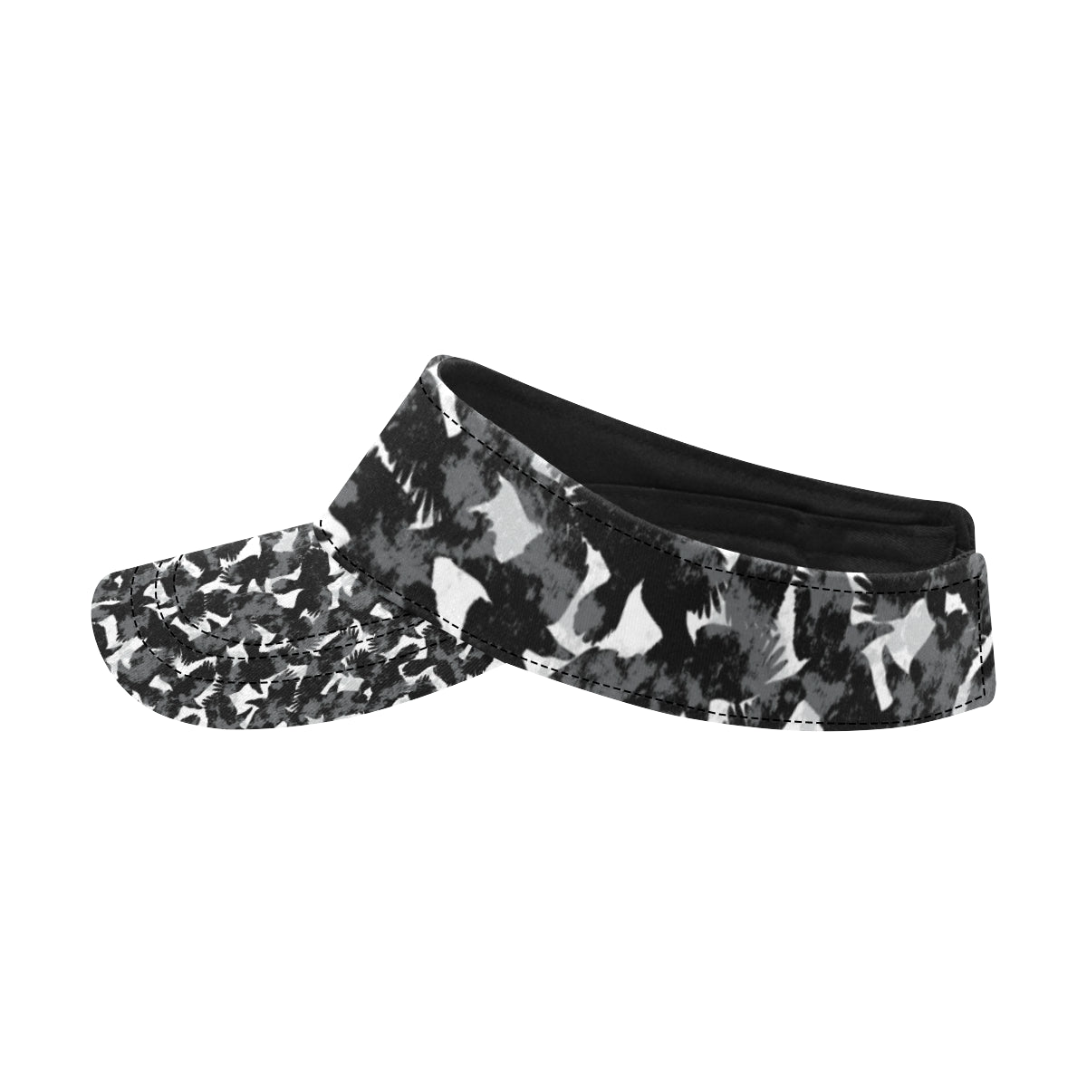 Crow Pattern Print Design 01 Unisex Sun Visor
