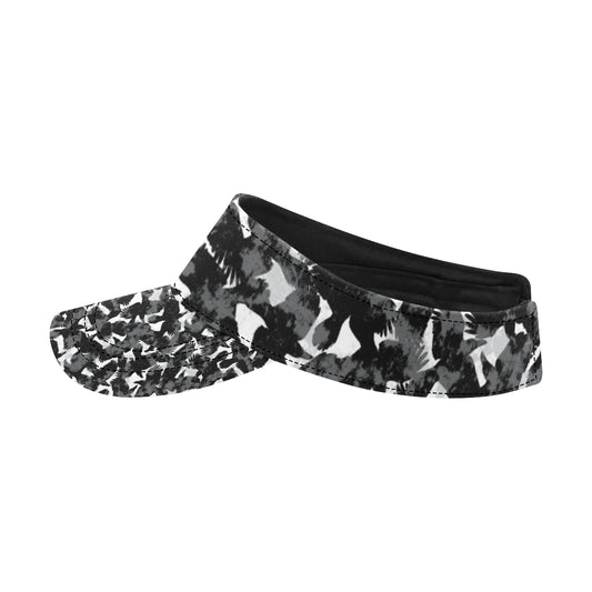 Crow Pattern Print Design 01 Unisex Sun Visor