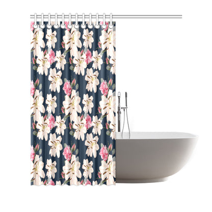 Lily Pattern Print Design LY04 Shower Curtain