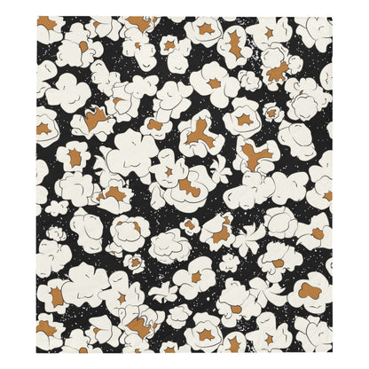 Popcorn Pattern Print Design A02 Premium Quilt