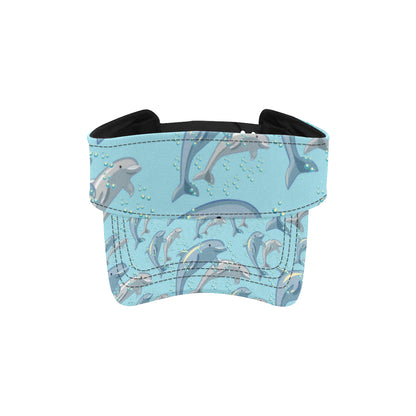 Dolphin Print Pattern Unisex Sun Visor