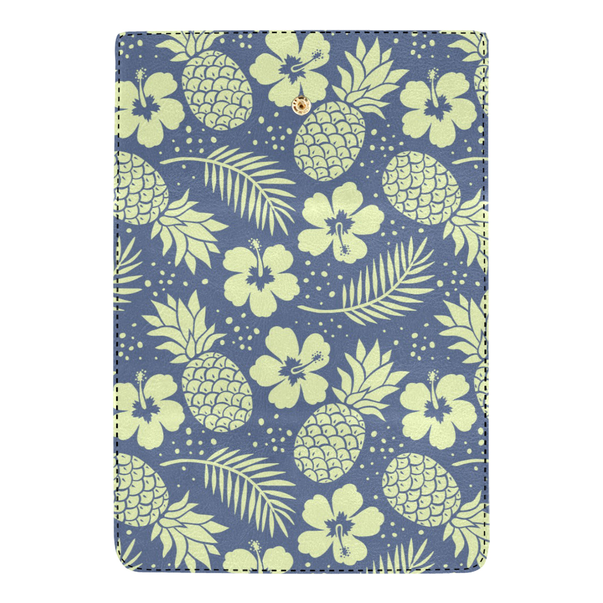 Pineapple Pattern Print Design PP07 Women's Trifold Wallet