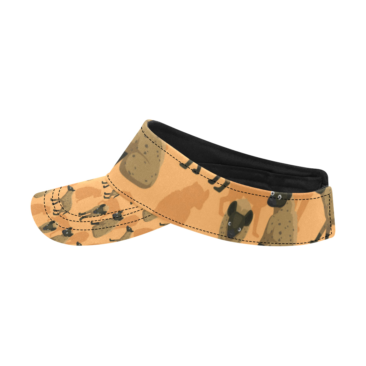 Hyena Pattern Print Design 01 Unisex Sun Visor