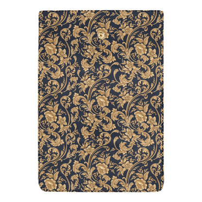 Baroque Golden Pattern Print Design 03 Women's Trifold Wallet
