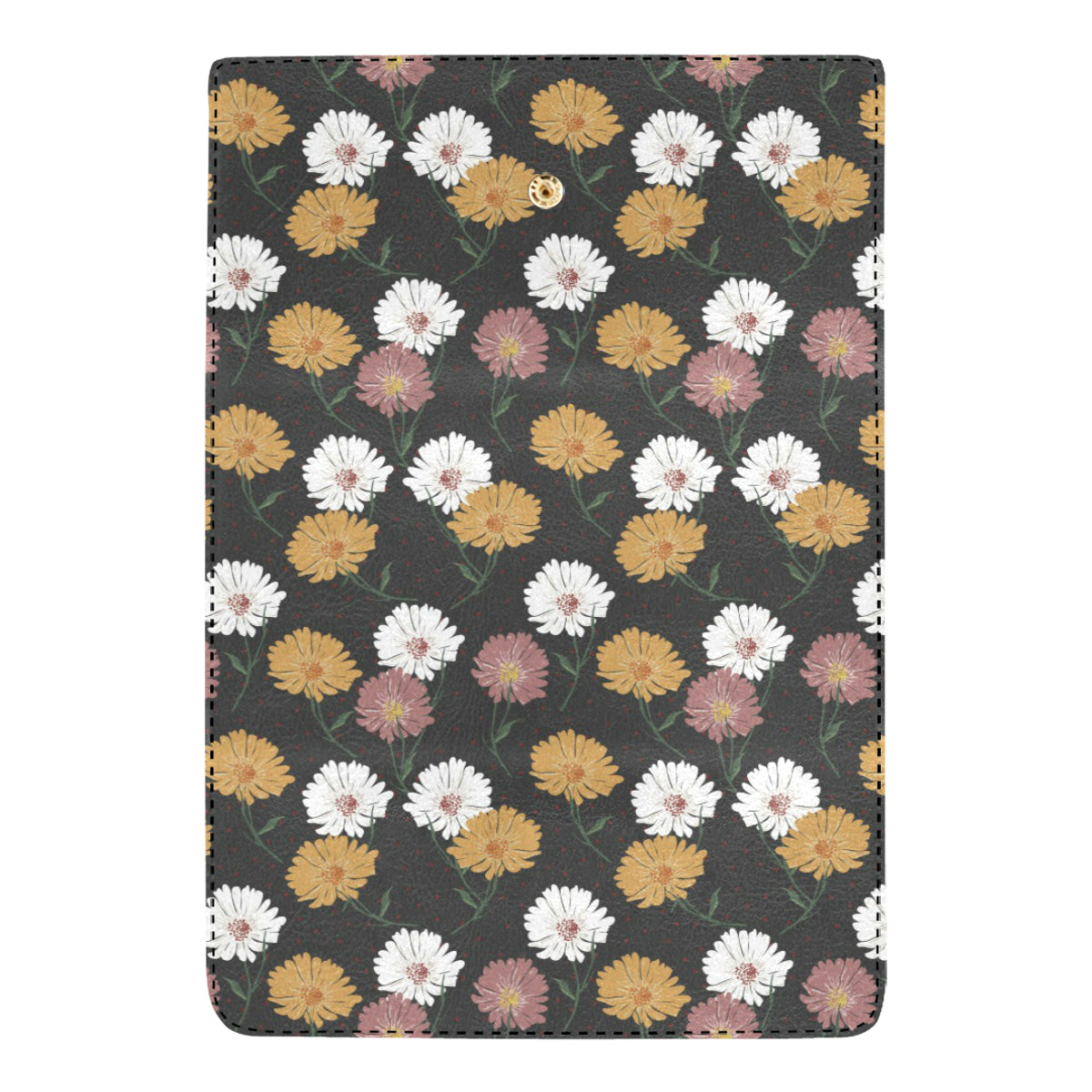 Daisy Pattern Print Design DS04 Women's Trifold Wallet