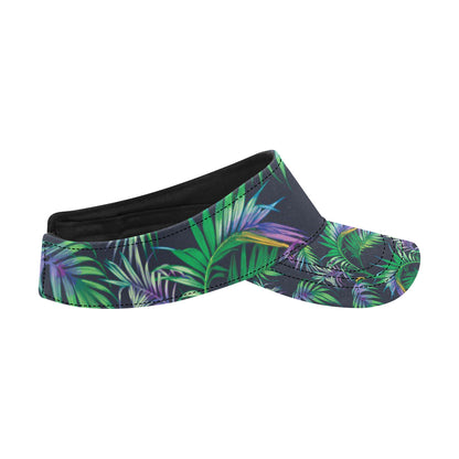 Palm Leaves Pattern Print Design PL04 Unisex Sun Visor