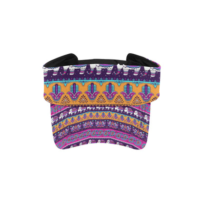 Boho Indian Style Pattern Unisex Sun Visor