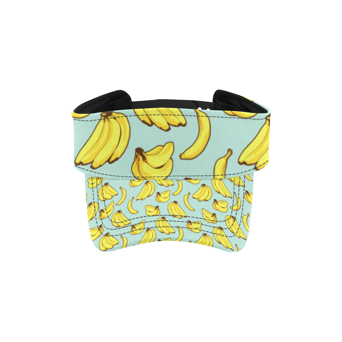 Banana Pattern Print Design BA04 Unisex Sun Visor