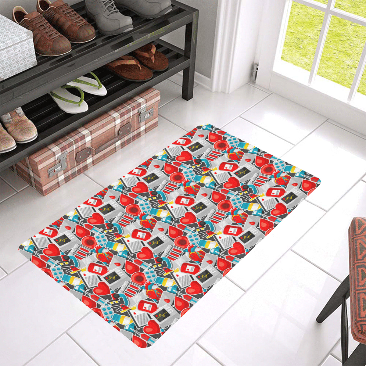 Phlebotomist Medical Themed Rubber Doormat