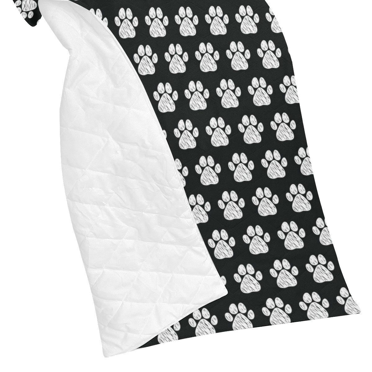 Paw Pattern Print Design A02 Premium Quilt