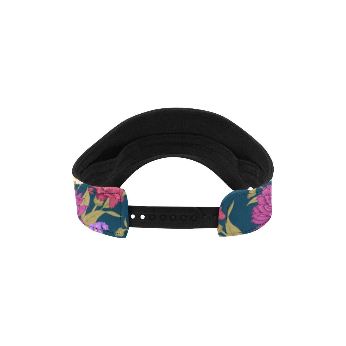Dahlia Pattern Print Design DH01 Unisex Sun Visor