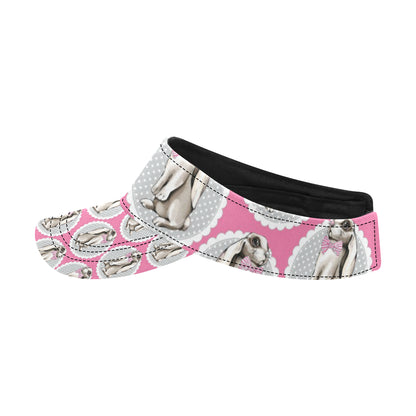 Rabbit Pattern Print Design RB019 Unisex Sun Visor