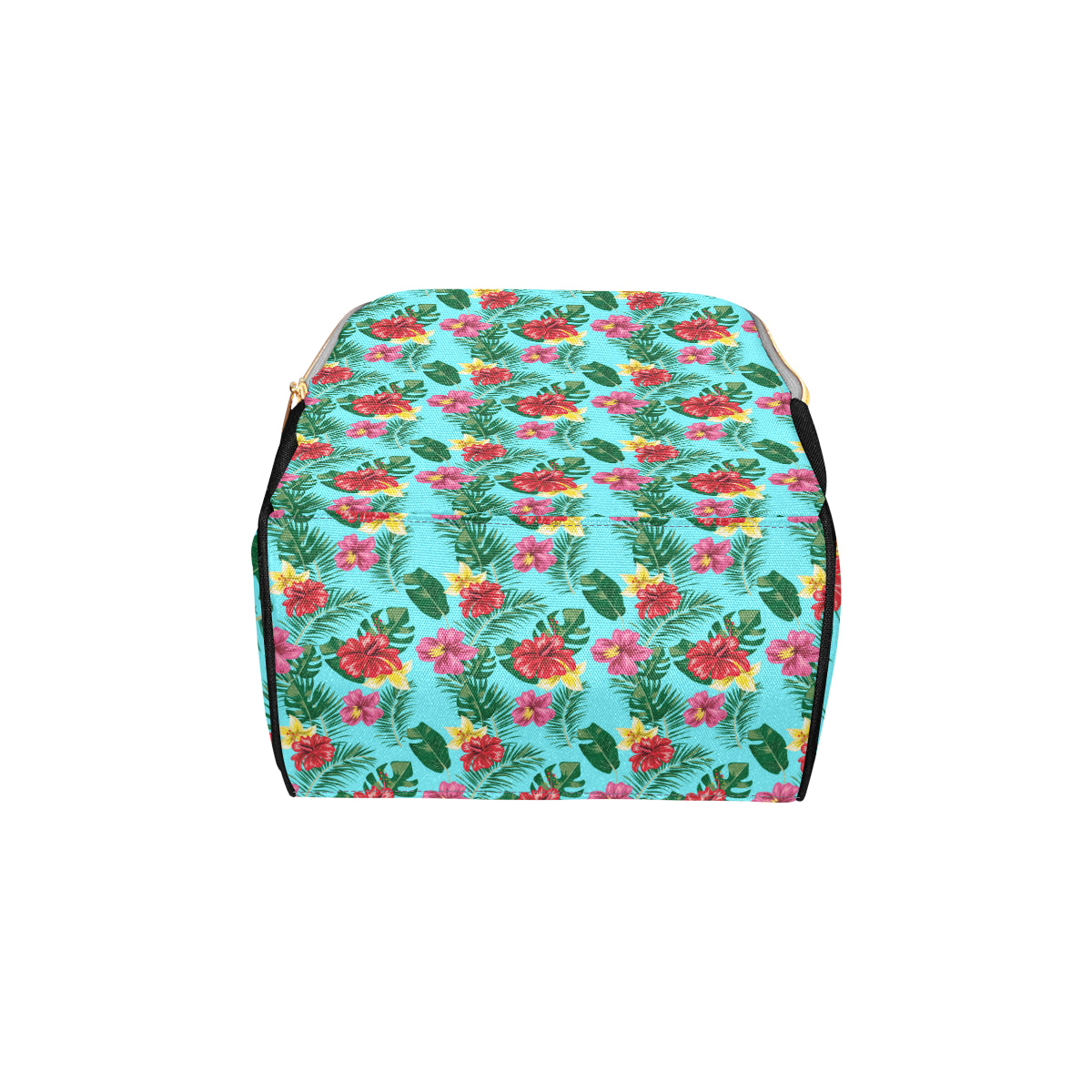 Hibiscus Hawaiian Flower Diaper Bag Backpack