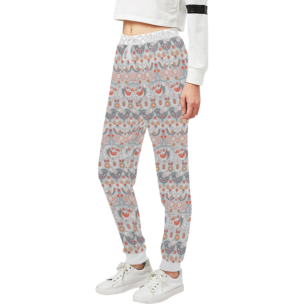 Swedish Nordic Design Print Unisex Sweatpants