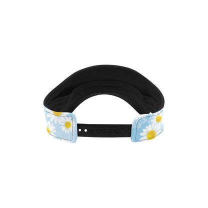 Daisy Pattern Print Design DS010 Unisex Sun Visor