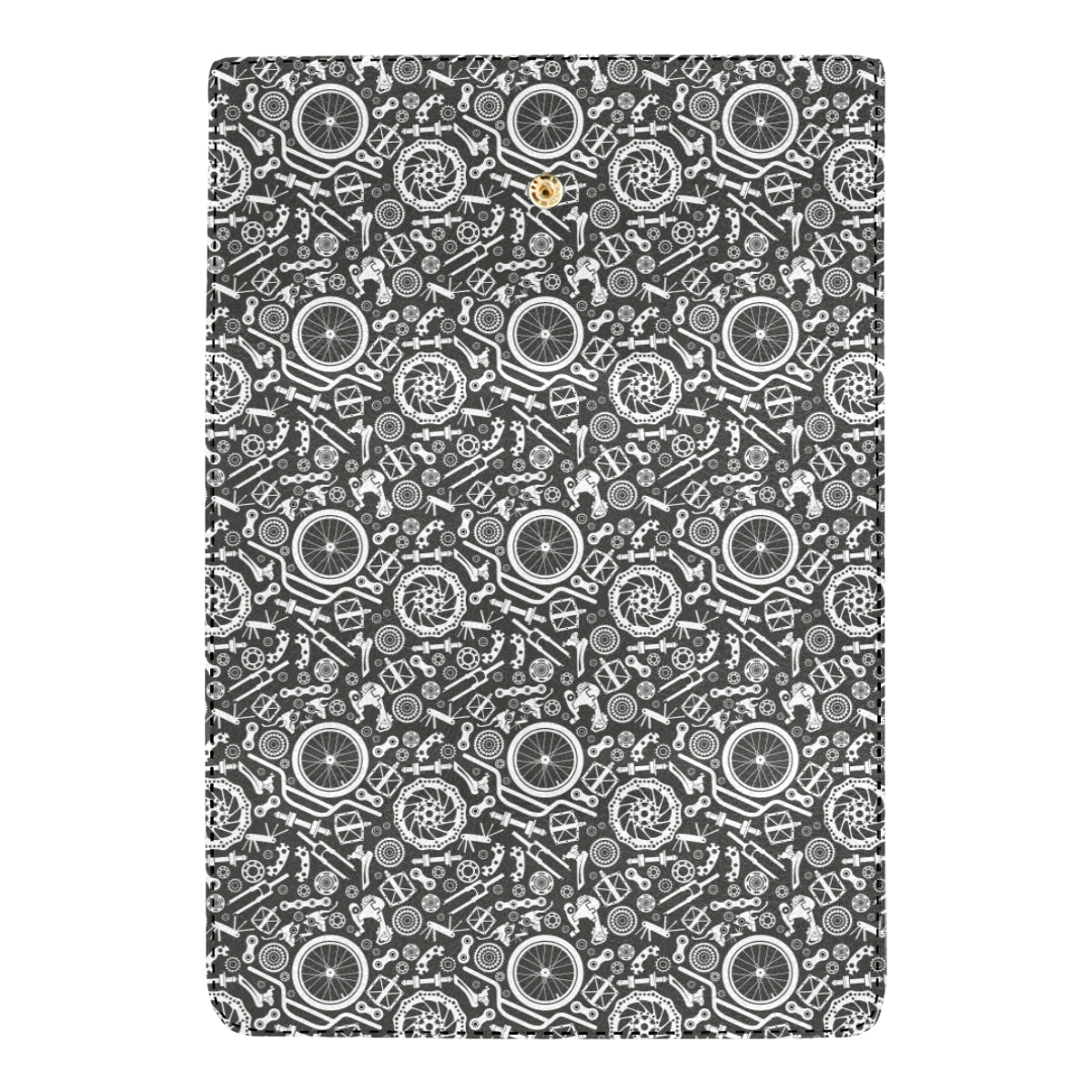 Bicycle Tools Pattern Print Design 02 Women's Trifold Wallet