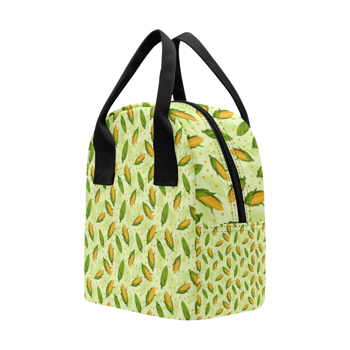 Agricultural Fresh Corn cob Print Pattern Insulated Lunch Bag