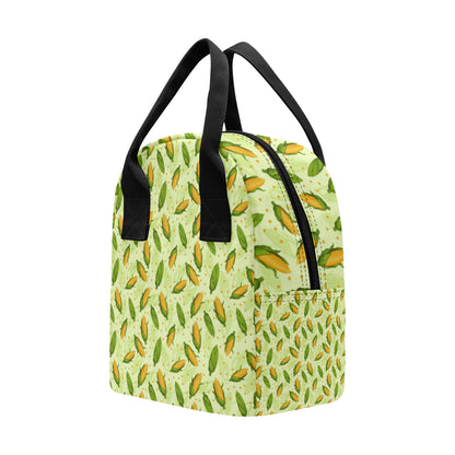 Agricultural Fresh Corn cob Print Pattern Insulated Lunch Bag