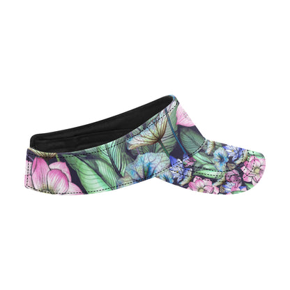 Water Lily Pattern Print Design WL07 Unisex Sun Visor